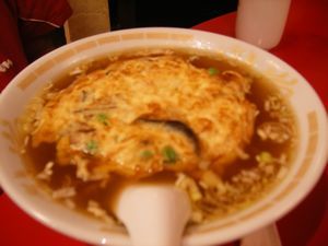 蟹玉ラーメン